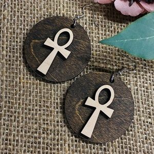 Ankh Earrings